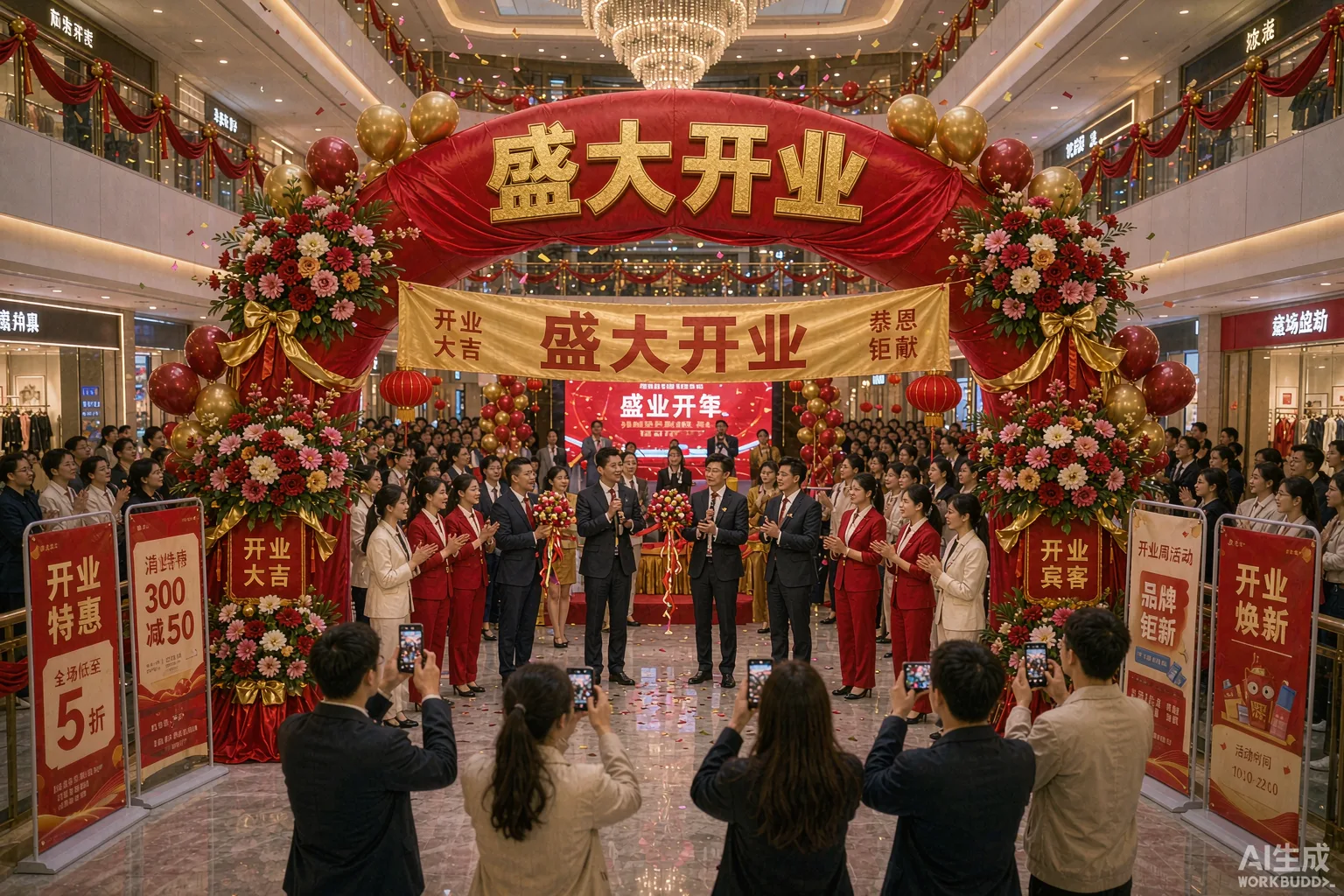 蕲春新店开业物料